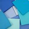 8Pcs Cotton Fabric Fat Quarters – 18" x 22" Blue Solid Color Bundle, 100% Cotton Quilting Fabric Set for Sewing, Patchwork, DIY Crafts & Home Textile Projects